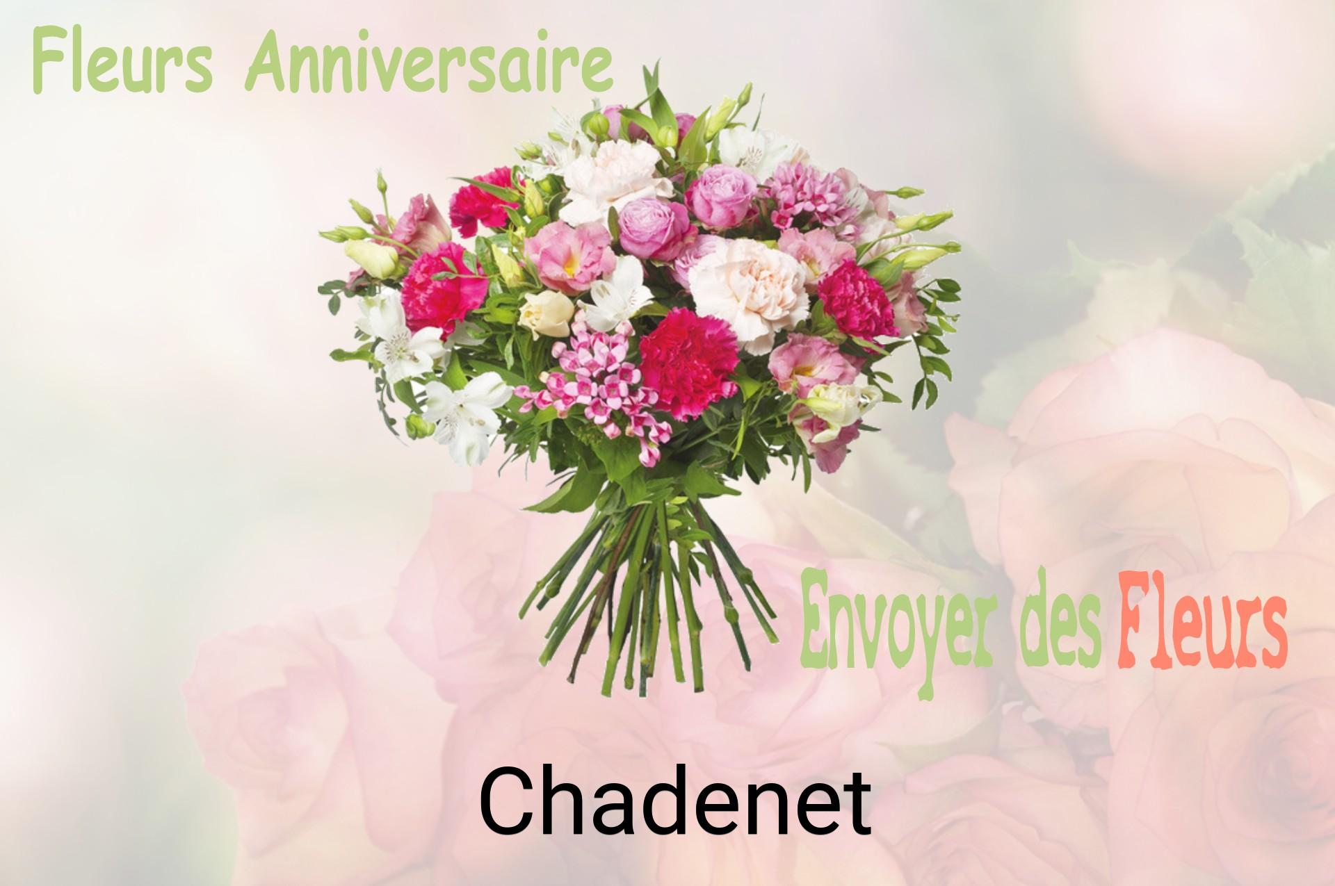 Bouquet de fleurs d’anniversaire livré à Chadenet