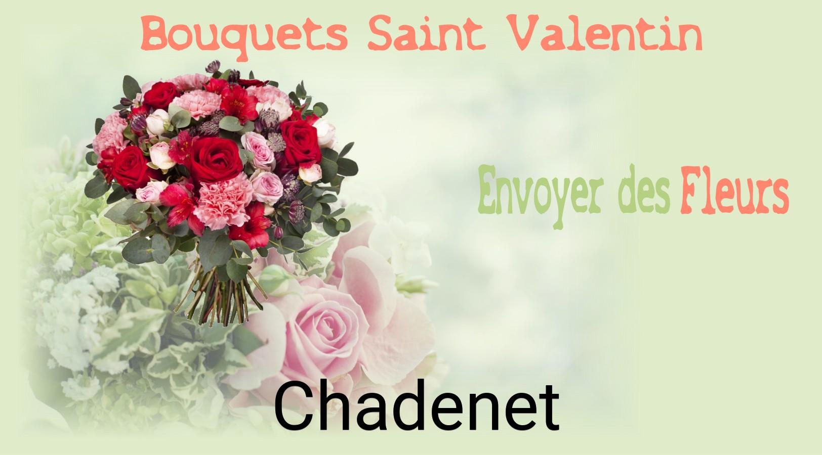 Roses de Saint-Valentin livrées à Chadenet